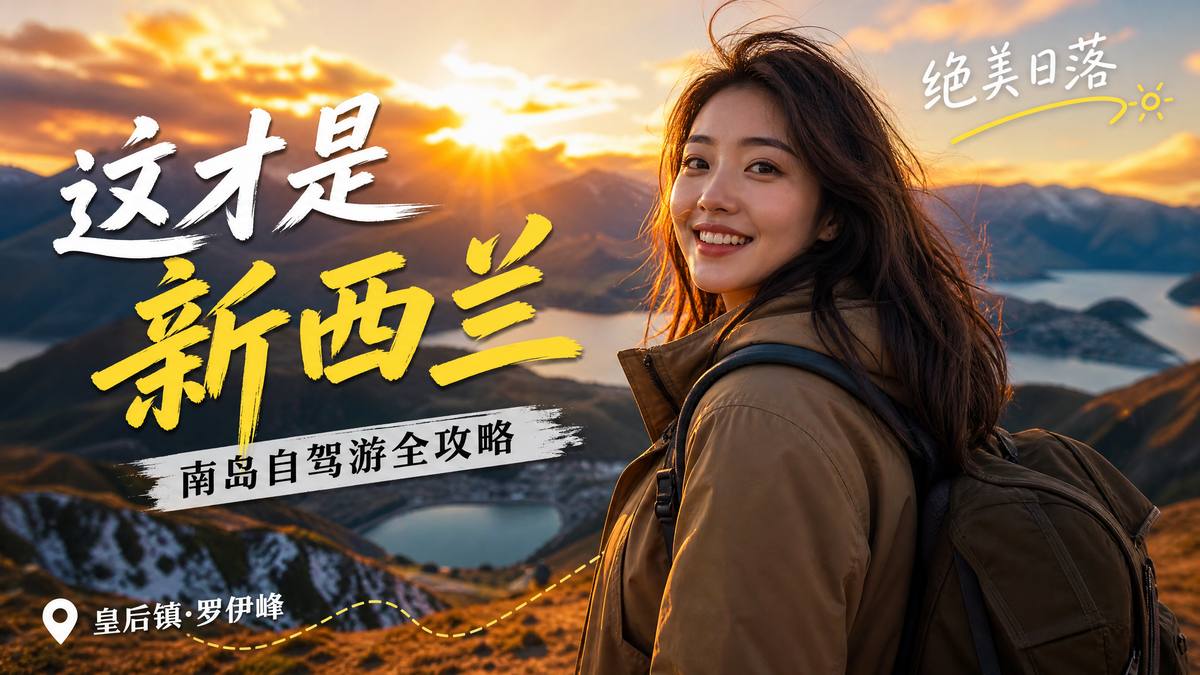 小马拉大车旅行视频-新西兰旅游视频分享